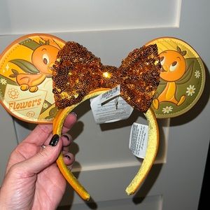 Orange Bird Minnie Mouse ears